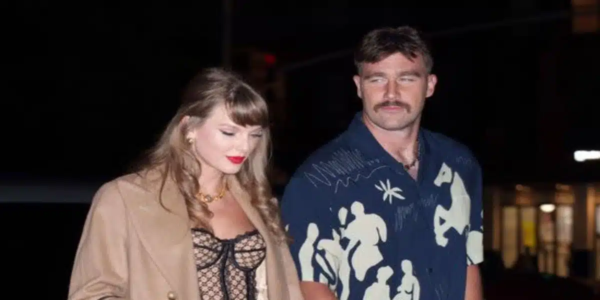 Taylor Swift and Travis Kelce