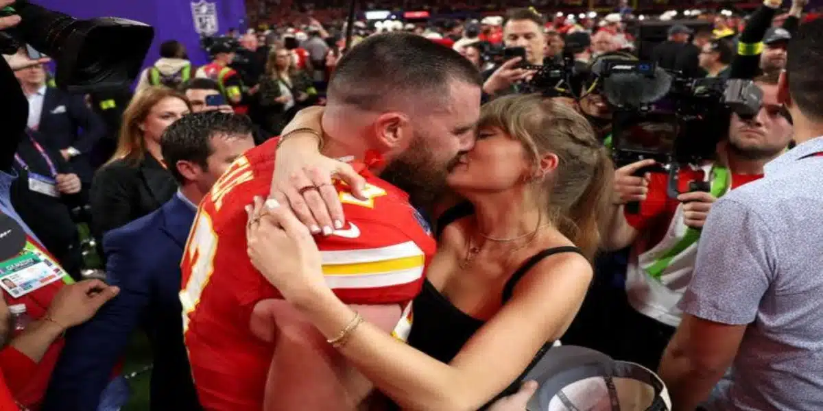 Taylor Swift and Travis Kelce