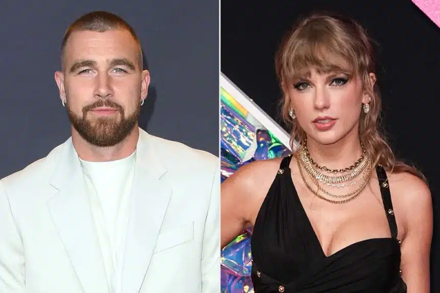 Taylor Swift and Travis Kelce