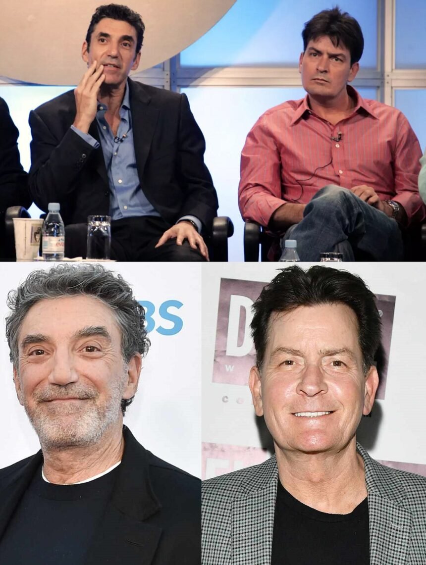 Charlie Sheen and Chuck Lorre