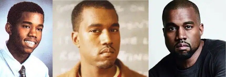 Kanye West Before and After Fame