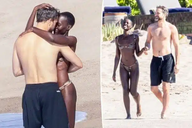 Joshua Jackson and Lupita Nyong'o