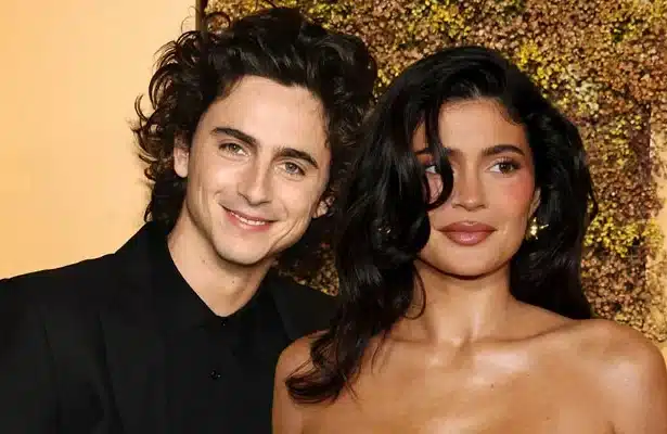 Kylie Jenner and Timothée Chalamet