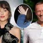 Chris Martin and Dakota Johnson