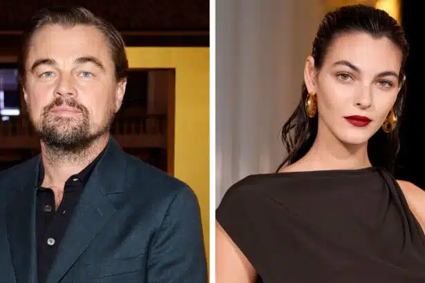 Leonardo DiCaprio and Vittoria Ceretti