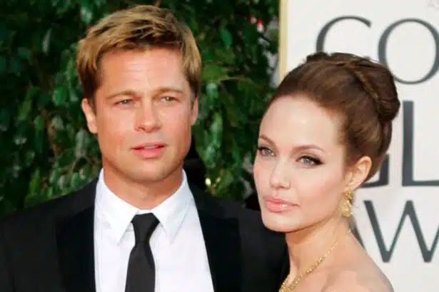 Angelina Jolie and Brad Pitt