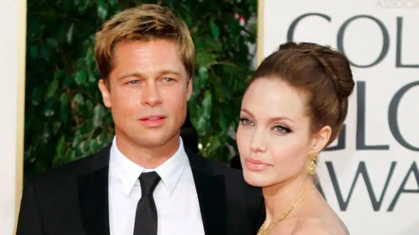 Angelina Jolie and Brad Pitt