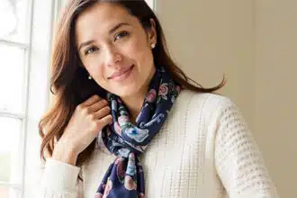 Ways to Wear a Silk Scarf This Fall