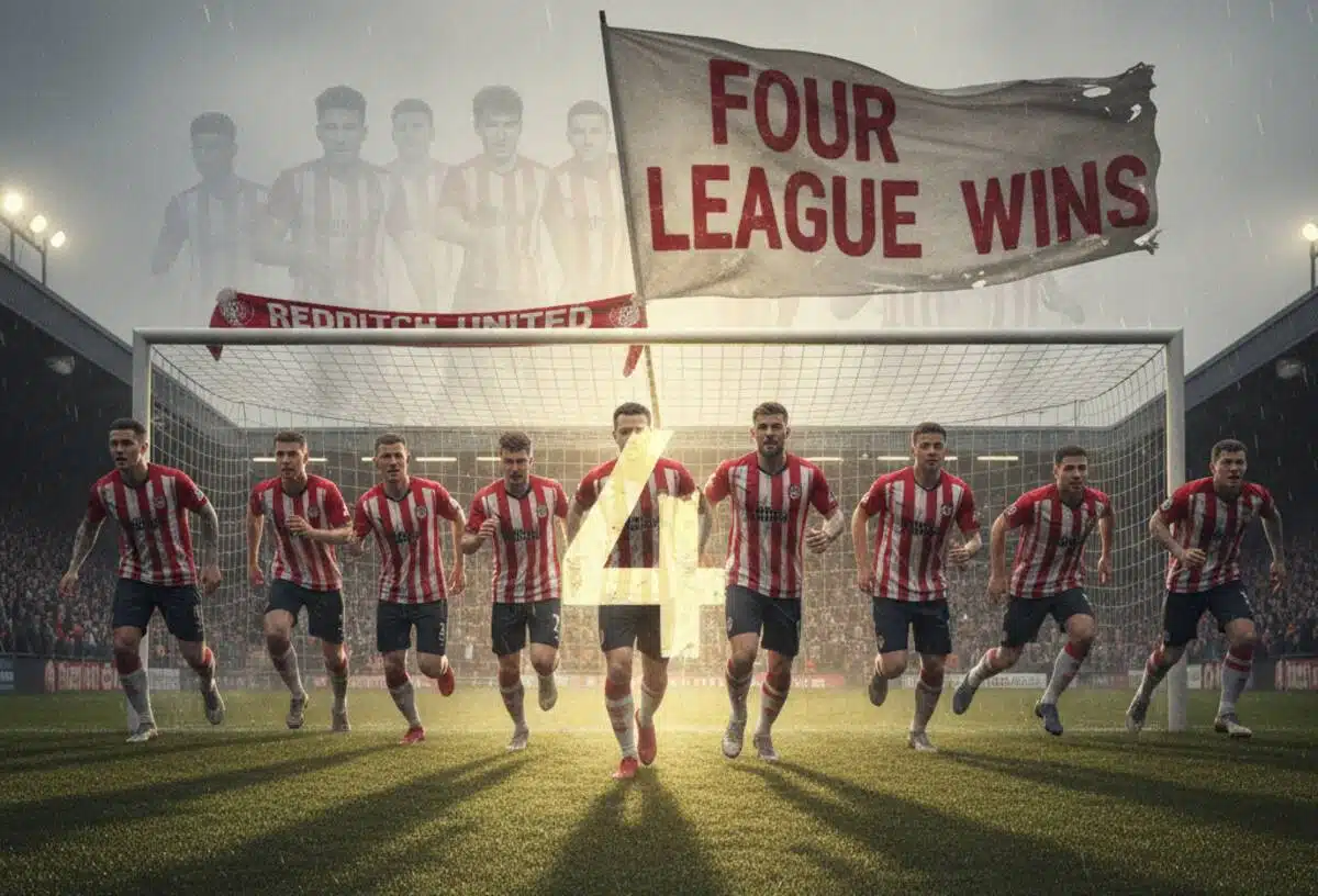 Redditch United Chase Fifth Straight Win