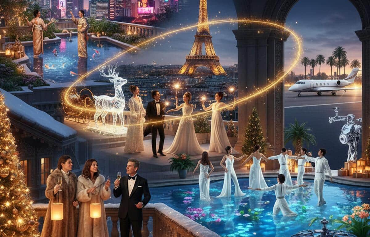 Festive Rituals of the World's Richest Zip Codes