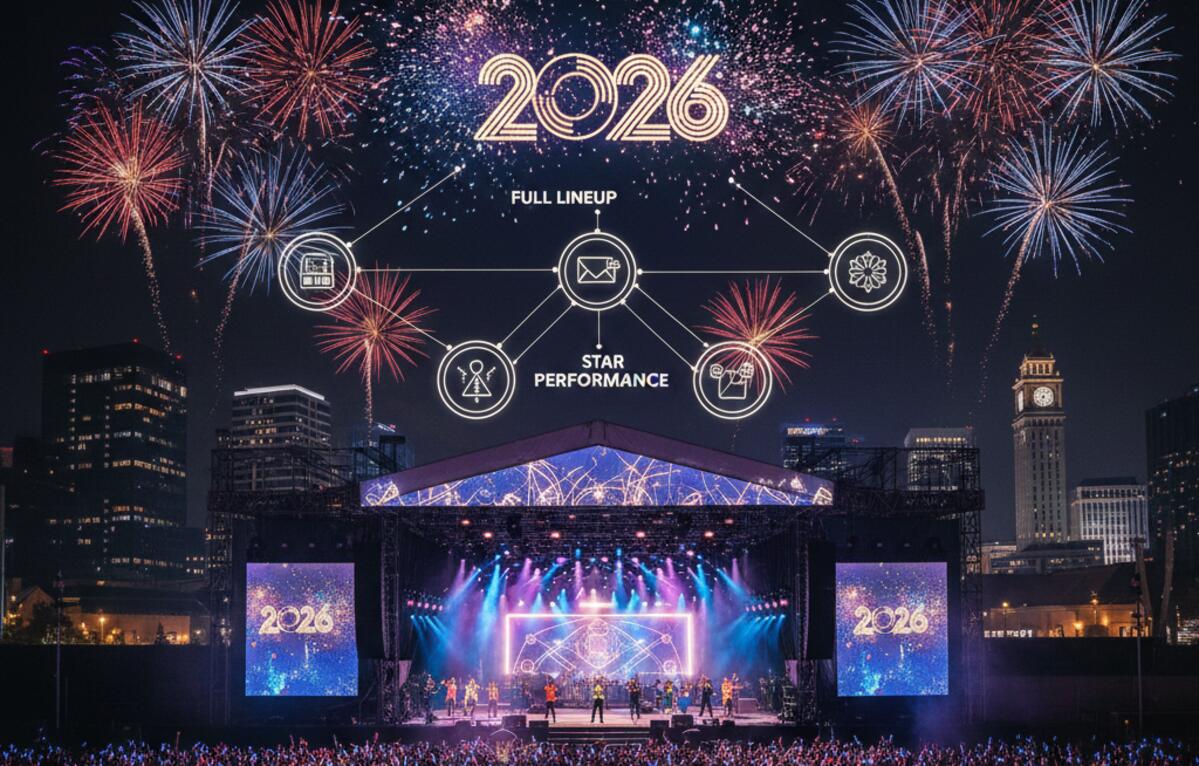 Top New Year’s Eve 2026 Live Broadcasts & Stars