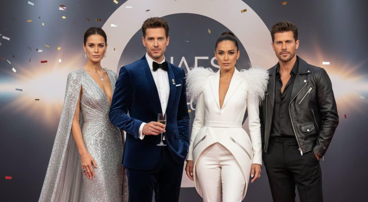 celebrity event outfit